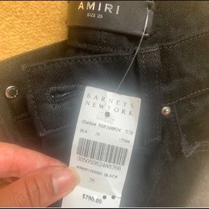 Amiri Jeans straight leg (authentic) Size 25